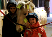 Riding lessons at Triple Combination Farm, Ferrisburgh, Vermont